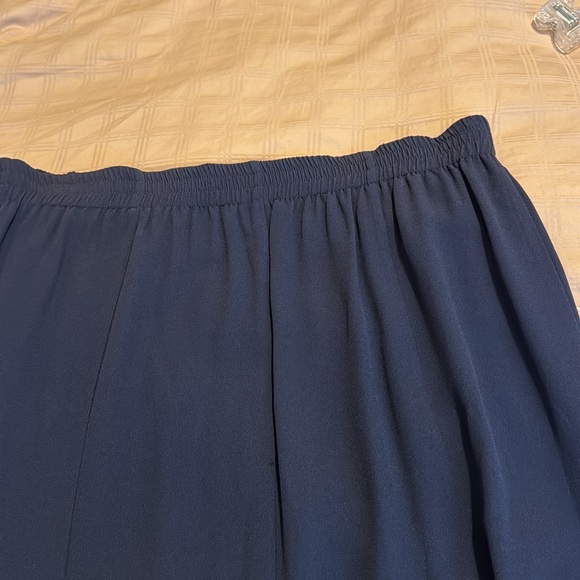 Navy pull on skirt Jacques Vert - Picture 2 of 4